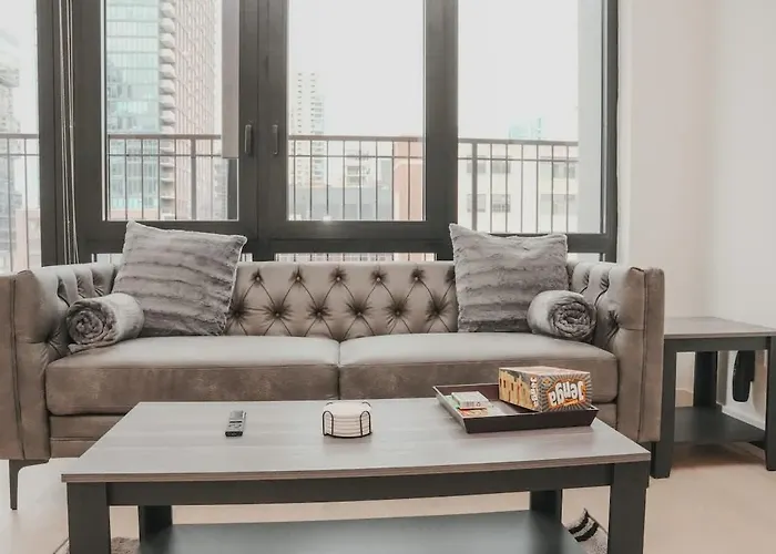 River North Private Balcony With In And Out Parking Chicago