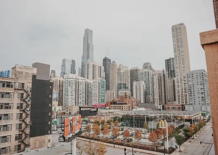 River North Private Balcony With In And Out Parking Apartment